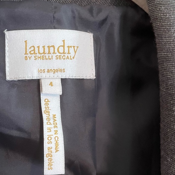 Knit Blazer / Laundry by Shelli Segal / Small Size 4 - Picture 2 of 4